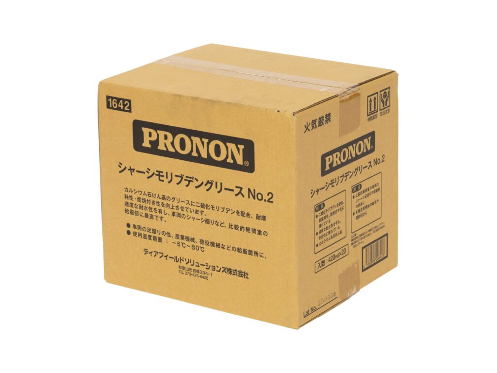 シャーシモリブデングリースのケース箱