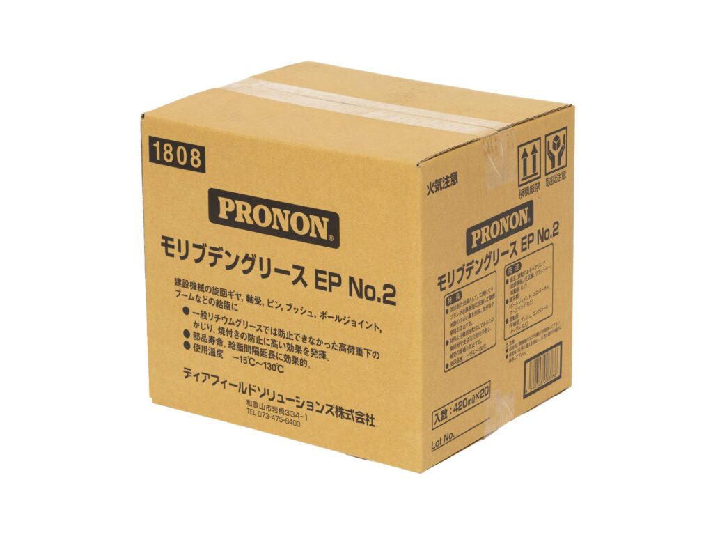 リチウムモリブデンカートリッジEPグリースのケース箱