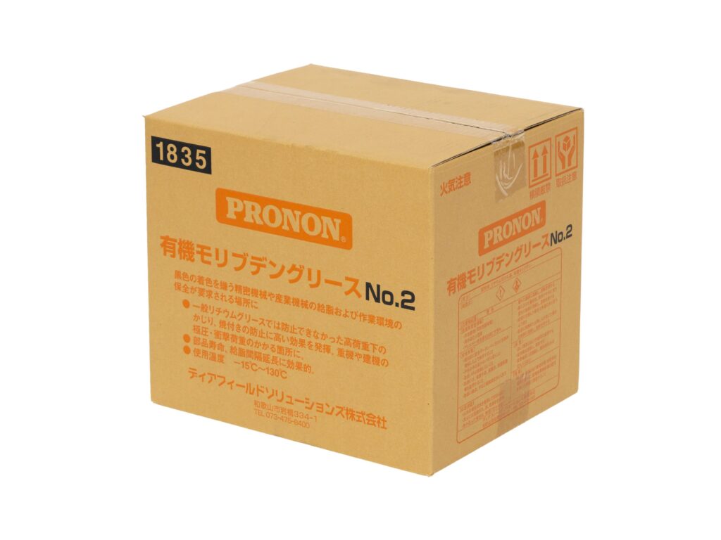 有機モリブデンカートリッジグリースのケース箱